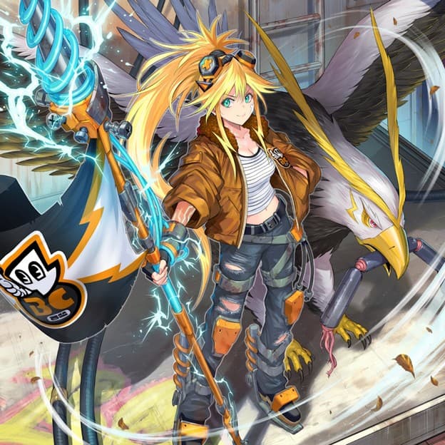 Surge Blitzclique card art, the most used card of the Blitzclique deck
